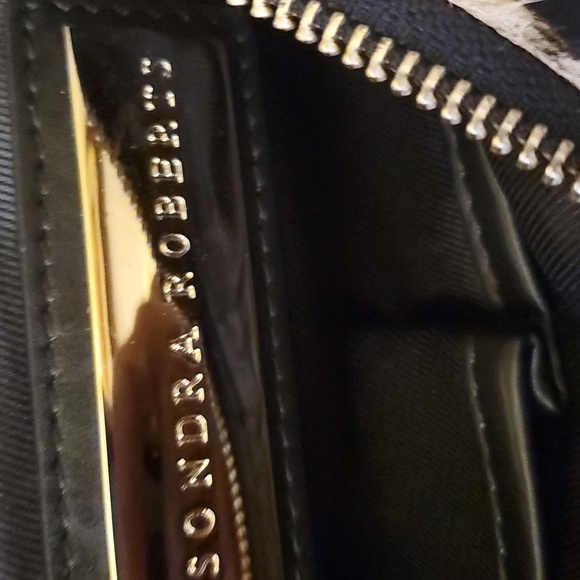 Shondra Roberts Crossbody Leather/Calf Hair Bag NWT - Picture 14 of 14